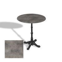 Dockers Çipa 1002 Döküm Ayak Yuvarlak Masa Çap 80cm - (Werzalit, Wermodin ve Allzalit Tabla) - Copperfield