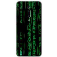 MRCİLETİSİM Xiaomi Mi 9T Kılıf Kapak - Matrix +Hayalet Ekran Yandan Gözükmez