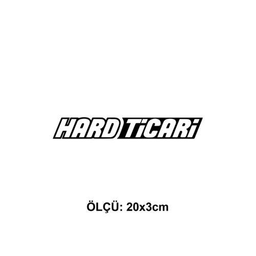 Hard Ticari Oto Cam özel yeni sticker 20*3 Cm