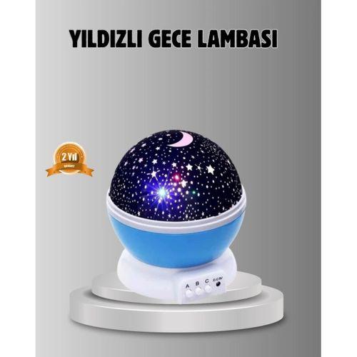 Çocuk Gece Lambası 6 Modlu Renkli Led Enerji Tasarruflu Masal Işığı