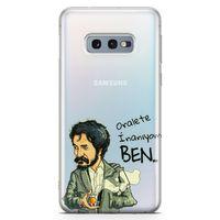 Samsung Galaxy S10e Kılıf Caps Oraleti Seviyorum Ben Arka Kapak Koruma Desenli Full Koruyucu