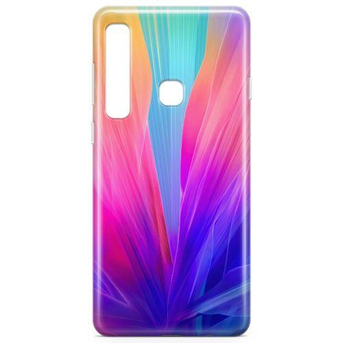Samsung Galaxy A9 2018 Kılıf Makro Çiçek Arka Kapak Koruma Desenli Full Koruyucu