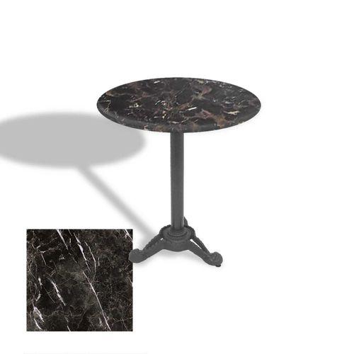 Dockers Çipa Döküm Ayak Yuvarlak Masa Çap 70cm - (Werzalit, Wermodin ve Allzalit Tabla) - Teramo