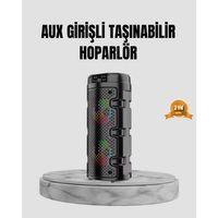 Taşınabilir Bluetooth Hoparlör Çift Sürücü Güçlü Bas Hd Ses Çoklu Bağlantı