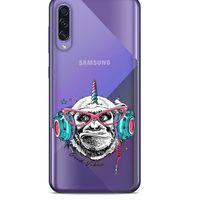 Zoologix (15) Samsung Galaxy A51 Şeffaf Kılıf Silikon Desenli