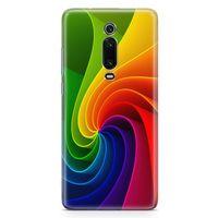 Xiaomi Redmi K20 Kılıf Rüzgar Gülü Arka Kapak Koruma Desenli Full Koruyucu