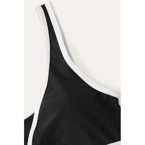 Kadın Siyah Pedli Yüksel Bel Sütyen Külot Takımı