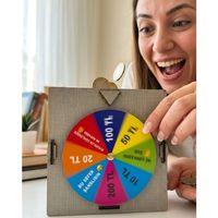 Şans Çarklı Tasarruf Kumbarası Para Biriktirme Oyunu Motivasyonlu