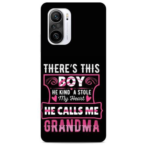 Xiaomi Redmi K40 Uyumlu Kılıf Pembe Delisi (45) Liquid Air Kılıf Yazılı