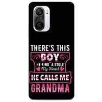 Xiaomi Redmi K40 Uyumlu Kılıf Pembe Delisi (45) Liquid Air Kılıf Yazılı