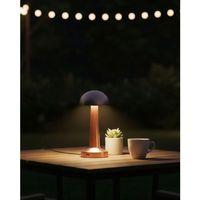 Modern Bronz Masa Lambası 3 Renk Led Dokunmatik Şarjlı Model