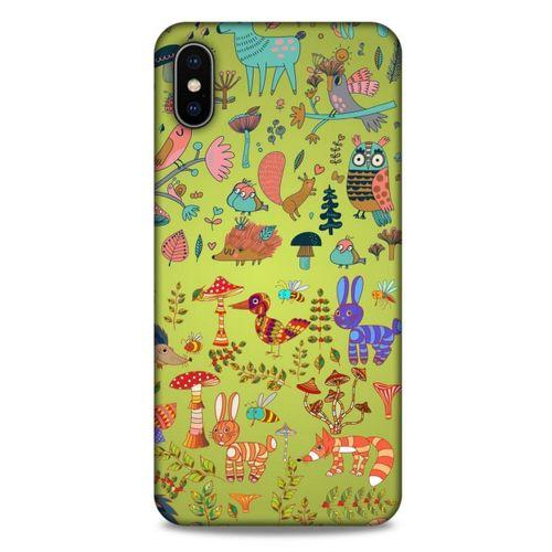 Animax Flora Jungle Apple iPhone XS Max Kılıf Desenli Silikon