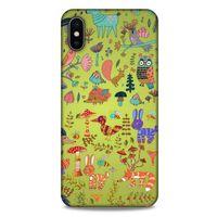 Animax Flora Jungle Apple iPhone XS Max Kılıf Desenli Silikon