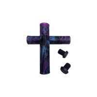 Elcik Uzun BMX Mor-Siyah-Turkuaz