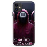 Apple iPhone 13 Uyumlu Kılıf Squid Game (16) Kalın Kılıf Mi-Hi