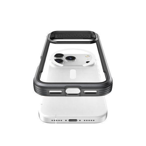 Apple iPhone 17 Pro Max Kılıf M-safe Şarj Özellikli Airbagli Raptic Shield Serisi Şeffaf Arka Yüzey Kapak