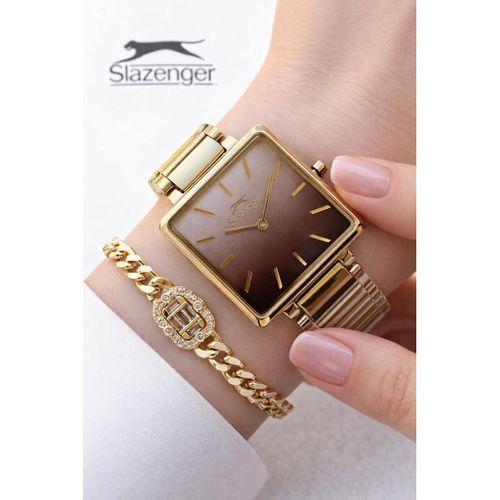 Slazenger Çelik Kordon 5 Atm Suya Dayanıklı 2 Yıl Garantili Kadın Kol Saati SL.12588.3.140