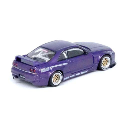 Eğitici Oyuncak  Inno 1/64 Nissan Skyline GT-R (R33) "PANDEM ROCKET BUNNY" Purple