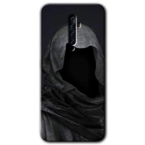 Oppo Reno 2z Kılıf HD Desen Baskılı Arka Kapak - Death