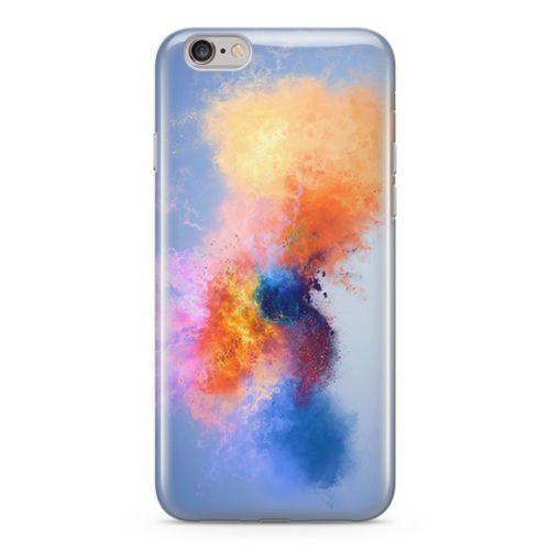 Apple iPhone 6 Plus - 6S Plus Kılıf Color Splash Arka Kapak Koruma Desenli Full Koruyucu