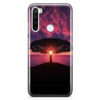 Xiaomi Redmi Note 8 Kılıf Güneşin Batışı Arka Kapak Koruma Desenli Full Koruyucu