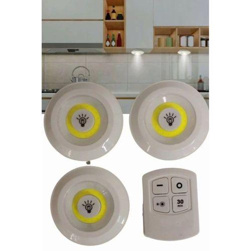 Kablosuz Pilli Işıldak Masa Lambası Mutfak Tezgah Altı Banyo Dolabı Dolap İçi