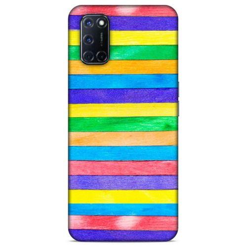 Lopard Oppo A72 Uyumlu Kılıf Wood'X (22) Tam Koruma Kılıfı Desenli