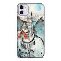 Apple Iphone 11 Kılıf Almanya (25) Antişok Kapak Schloss Neuschwanstein Şatosu