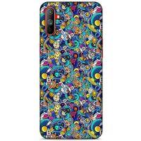 Graffitix (49) Desenli Silikon Kapak Oppo Realme C3 Kılıf