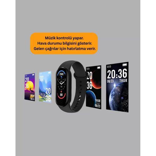 İos Ve Android Uyumlu Akıllı Bileklik – Çok Fonksiyonlu Kullanım