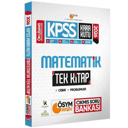 ÖN SİPARİŞ-2026 KPSS Önlisans GY-GK TEKLİ Kitap EKONOMİK Set Çıkmış Soru Bankası Konu Özetli Dijital Çözümlü