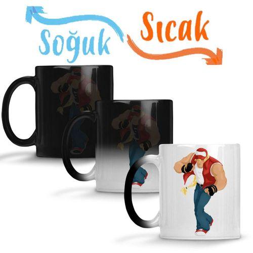 Terry Bogard Sihirli Kupa Bardak Porselen