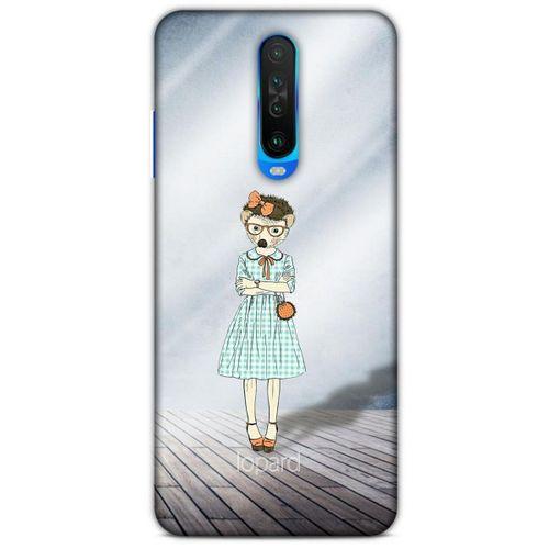 Xiaomi Redmi K30 5G Kılıf FunnyMaX (24) Darbe Emici Kılıf Açık Mavi