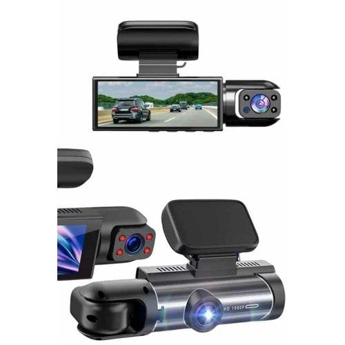 Araç Kamerası Black Box Çift Kameralı Ekranlı Full Hd Sürüş Kamerası
