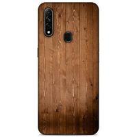 Lopard Oppo A31 Uyumlu Kılıf Wood'X (7) Telefon Kılıfı Baskılı