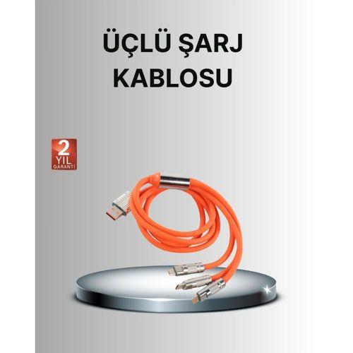 Dayanıklı Hızlı Şarj Kablosu – Esnek, Kırılmaz Ve Yüksek Hızlı Veri Aktarım Destekli