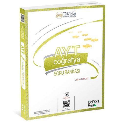 AYT Coğrafya Soru Bankası ÜçDörtBeş Yayınları