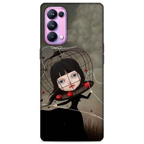 Lopard Oppo Reno 5 Pro 5G Uyumlu Kılıf Manipülasyon ☻ (40) Fit Silikon Kılıf Desenli