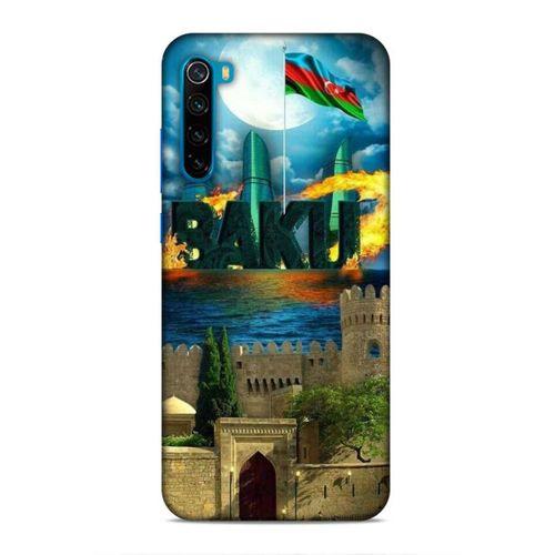 Xiaomi Redmi Note 8T Uyumlu Kılıf Azarbaijan (50) Shockproof Kılıf Bakü Simgeler