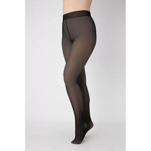 Kadın Peluş Tayt Yüksek Bel Kışlık Termal Kadın Külotlu Çorap Ten Rengi Görünümlü