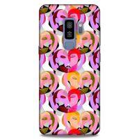 Lopard Samsung Galaxy S9 Plus Uyumlu Kılıf Sürreal Yüzler ♀ (2) Kabı Desenli