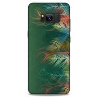 Samsung Galaxy S8 Kılıf Desenli Özel Seri Tüyler (31) TPU Kılıf