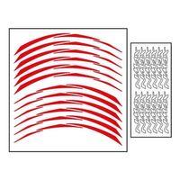 YAMAHA Yamaha Reflektör Kırmızı Iıı Nmax Uyumlu 1 Set Jant Şeridi