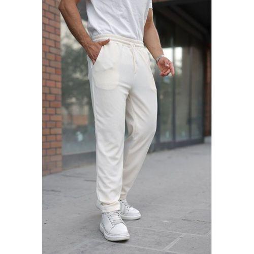 Erkek Fitilli Beli Lastikli Rahat Pantolon