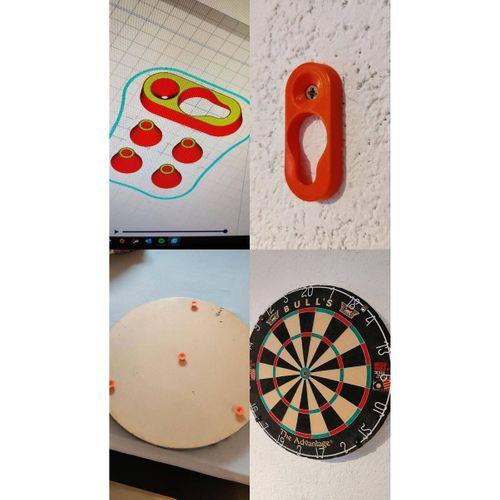 Dart Tahta Duvar Sabitleme - 5142652