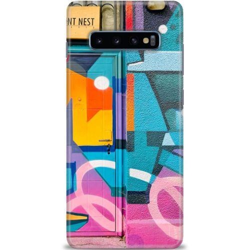 Samsung Galaxy S10 Plus Kılıf HD Baskılı Kılıf - Print Nest + Tam Ekran Koruyucu