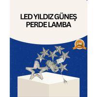 İç Mekan Uyumlu Yıldız Peri Led Perde 3x3 Metre
