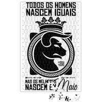 Touro Masculina Maio Preta Puzzle 240 Parça Yapboz