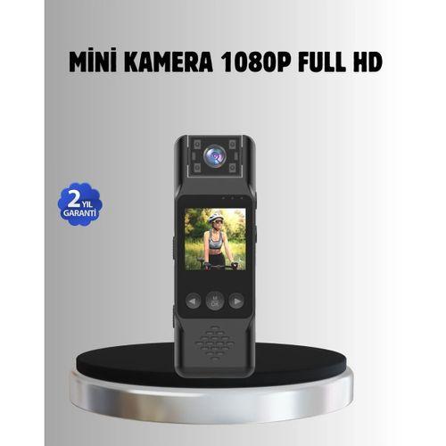 180° Döner Lensli Mini Kamera 1080p Full Hd Hareket Algılama 1200mah