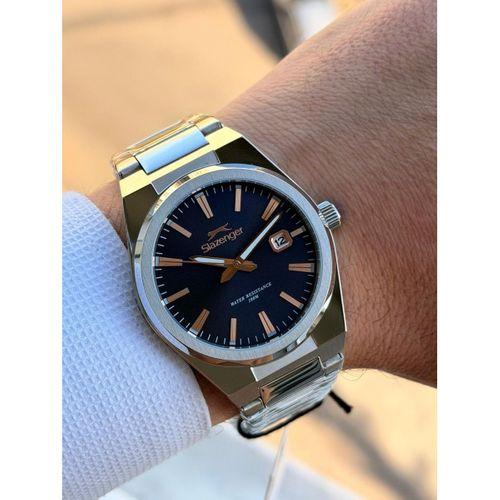 Slazenger Damatlık Ve Takım Elbiye Özel Çelik Kordon 10 Atm Suya Dayanıklı Erkek Kol Saati L2610.390